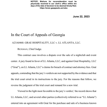 Court Opinion Thumbnail, LL v GRAE